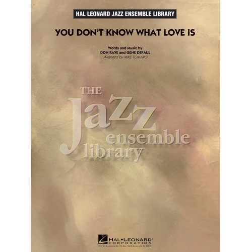 You Dont Know What Love Is Je4 Score/Parts