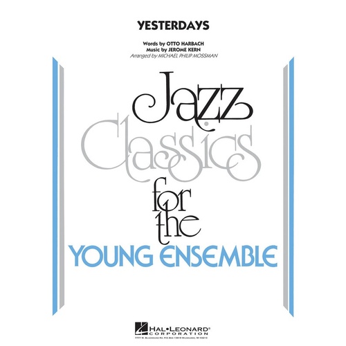 Yesterdays Junior Ensemble 3 Score/Parts
