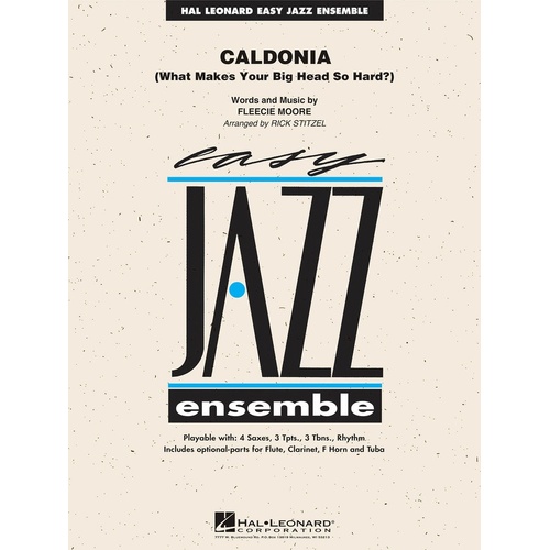 Caldonia What Makes Your Big Head So Hard Junior Ensemble 2 (Music Score/Parts)