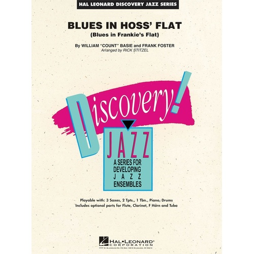 Discovery Jazz Ensemble - Blues In Hoss Flat (In Frankies Flat) 1.5 (Music Score/Parts)