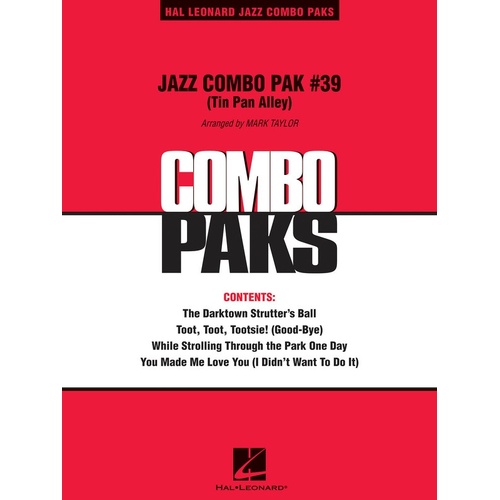 Jazz Combo Pak #39 Tin Pan Alley Junior Ensemble 3 Score/Parts