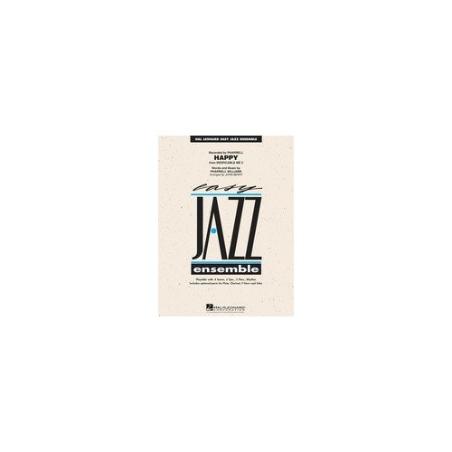 Happy from Despicable Me 2 Jazz Ensemble Arrangement by Hal Leonard