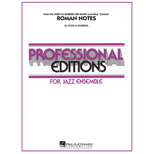Roman Notes Je5 Score/Parts