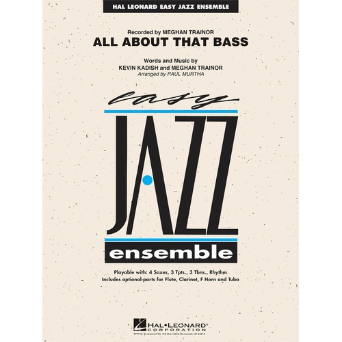 All About That Bass Junior Ensemble 2 Score/Parts