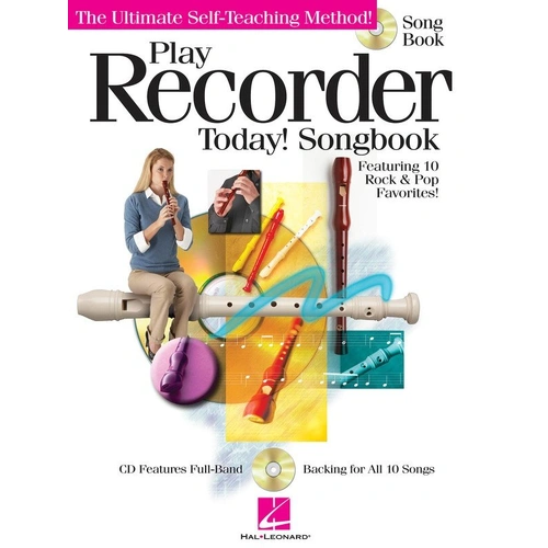Play Recorder Today Songbook with CD