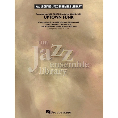 Uptown Funk! Jazz Ensemble Arrangement by Paul Murtha