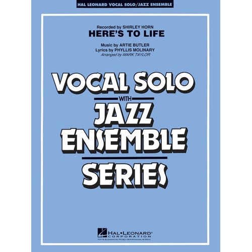 Heres To Life (Key C Minor) Vje4 Score/Parts