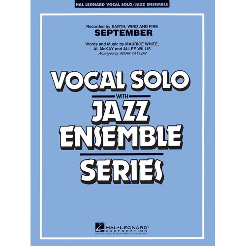 September (Key C) Vje4 Score/Parts