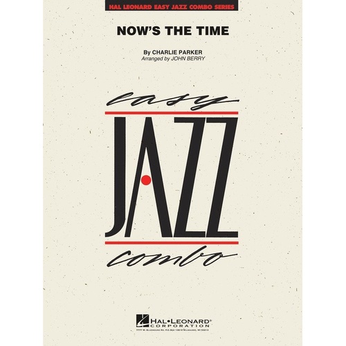 Now's the Time EJC2 Jazz Ensemble Arrangement by Hal Leonard