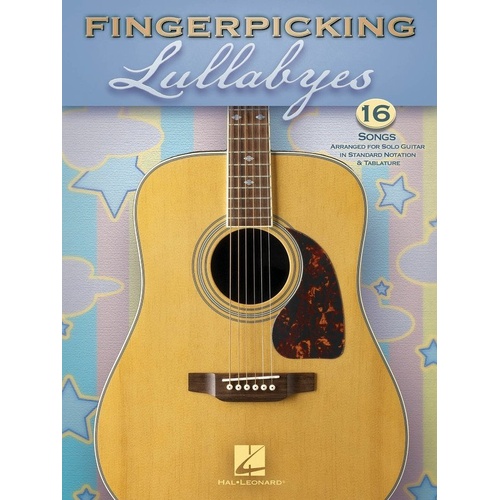 Fingerpicking Lullabies Guitar Notation & Tab by Hal Leonard