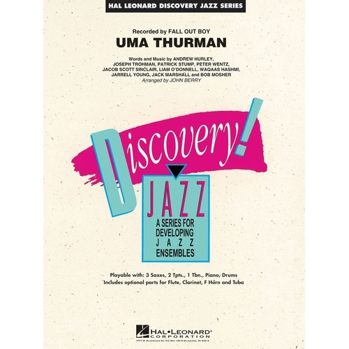 Uma Thurman Jazz Ensemble Arrangement by Hal Leonard