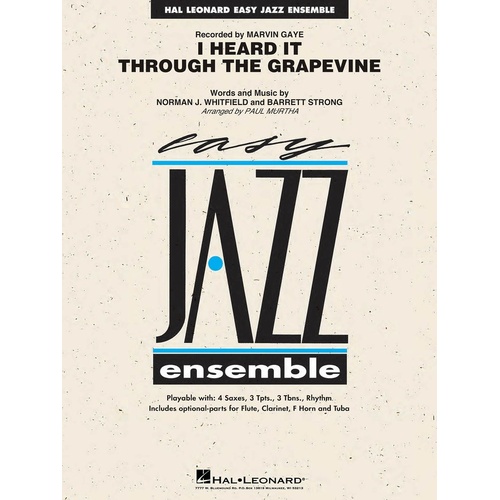 I Heard It Through The Grapevine Junior Ensemble 2 Score/Parts