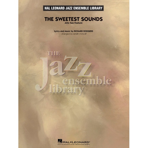 Sweetest Sounds Je4 Score/Parts Alto Sax Feature (Music Score/Parts)