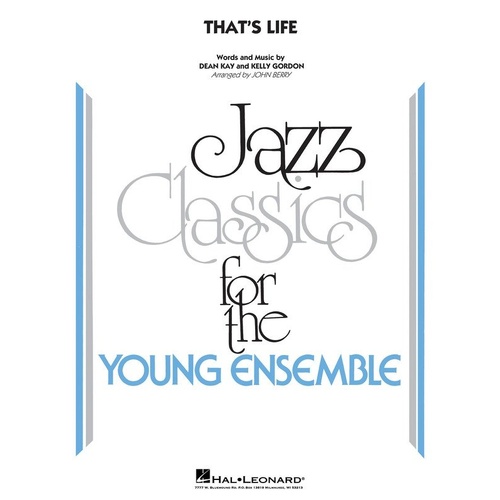 That's Life Jazz Ensemble Arrangement by John Berry