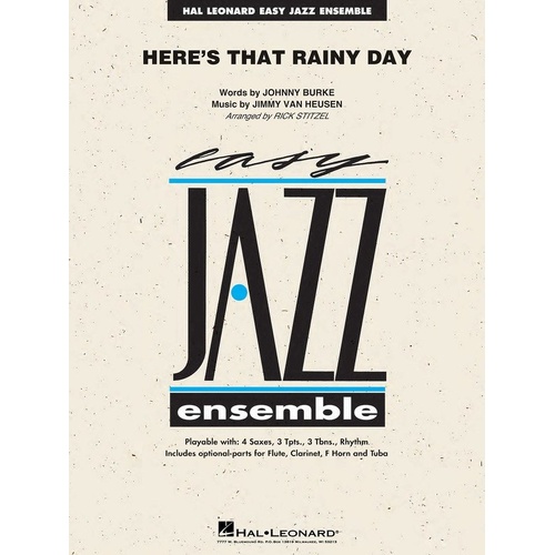 Here's That Rainy Day - Jazz Ensemble Arrangement by Rick Stitzel