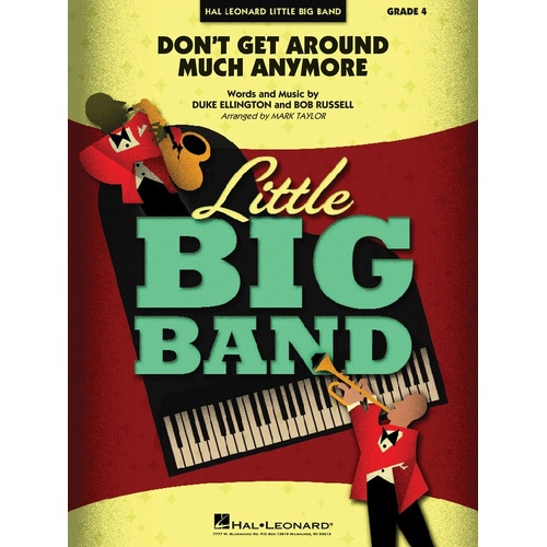 Dont Get Around Much Anymore Lbb3-4 Score/Parts
