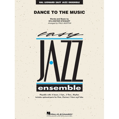 Dance to the Music - Easy Jazz Ensemble Series by Hal Leonard