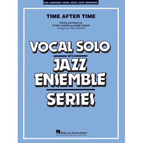 Time After Time (Key C) VoJunior Ensemble 3-4 Score/Parts