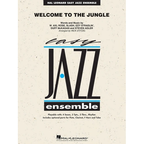 Welcome to the Jungle JE2 Jazz Ensemble Arrangement