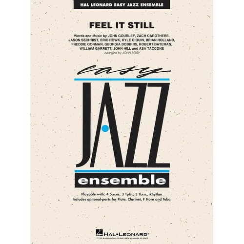 Feel It Still Easy Jazz Ensemble Arrangement by Hal Leonard