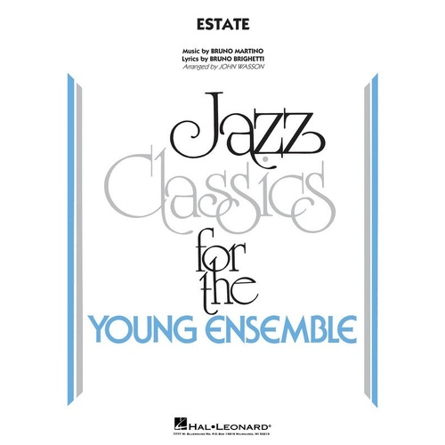 Estate Jazz Ensemble Arrangement for Young Players