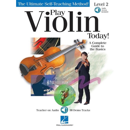 Play Violin Today! Level 2 Book with Online Audio Access