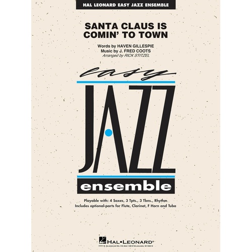 Santa Claus Is Comin To Town Junior Ensemble 2 Score/Parts