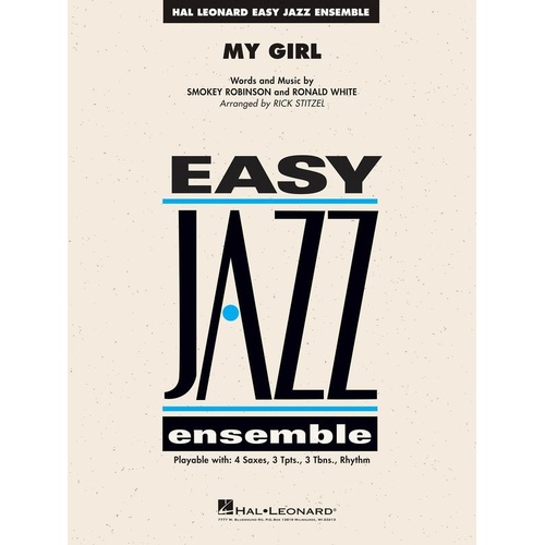 My Girl - Easy Jazz Ensemble Arrangement for Young Players