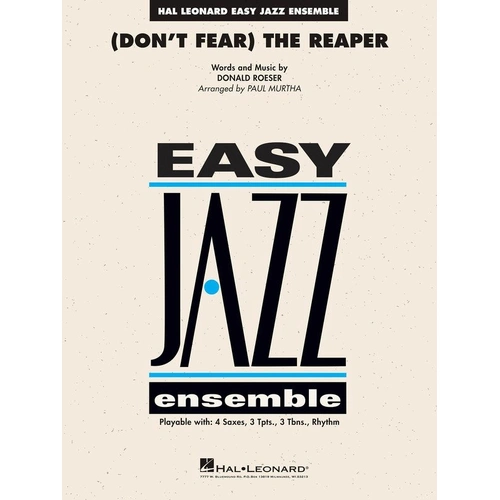 (Don't Fear) The Reaper JE2 SC/PTS - Easy Jazz Ensemble Arrangement
