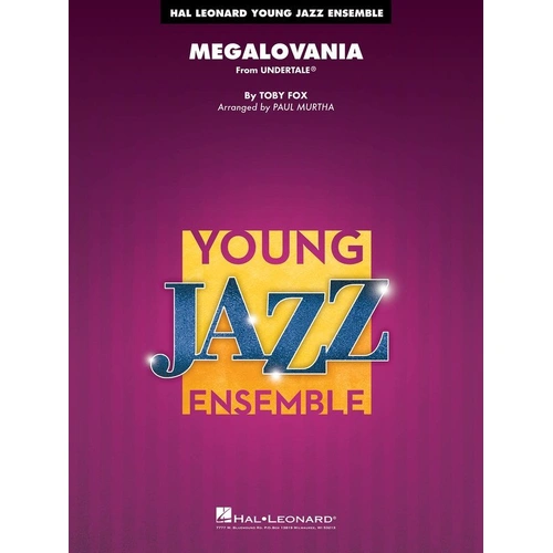 Megalovania JE3 SC/PTS Jazz Ensemble Score by Hal Leonard