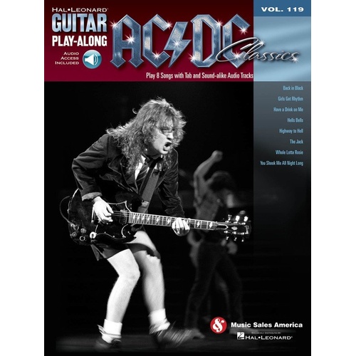 AC/DC Classics Guitar Play-Along V119 BK/OLA