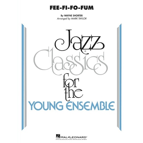 Fee-Fi-Fo-Fum JE3 SC/PTS Jazz Ensemble Arrangement by Mark Taylor
