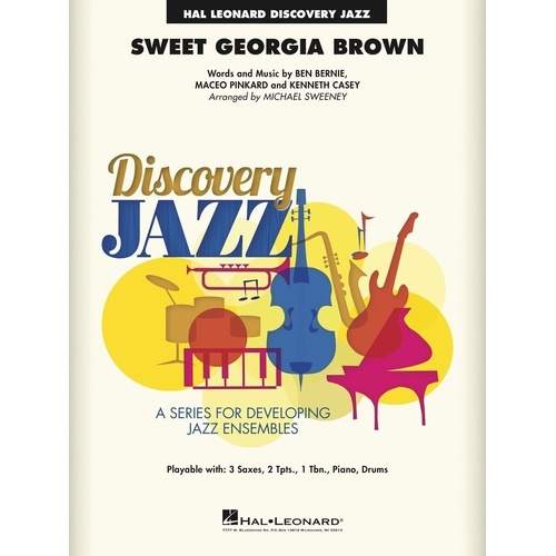 Sweet Georgia Brown JE1.5 SC/PTS - Discovery Jazz Series Arrangement