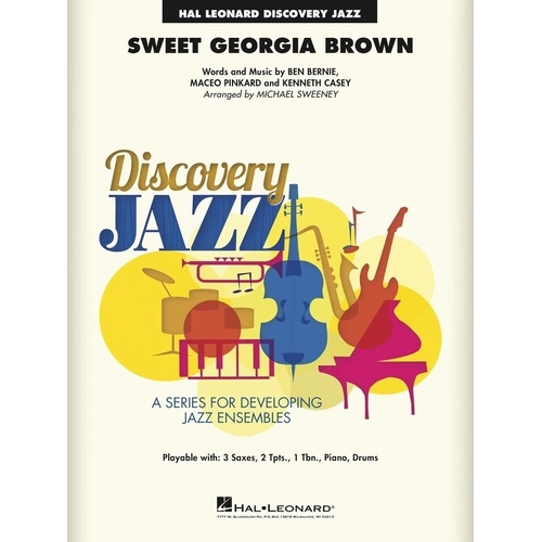 Sweet Georgia Brown Jazz Arrangement for Young Players