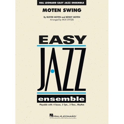 Moten Swing - Easy Jazz Ensemble Arrangement by Hal Leonard