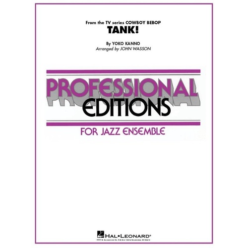 Tank! from Cowboy Bebop - Jazz Ensemble Arrangement