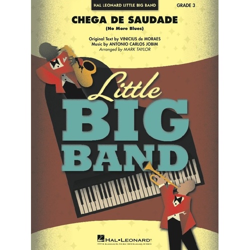 Chega De Saudade (No More Blues) LBB JE3 SC/PTS - Hal Leonard Little Big Band Series