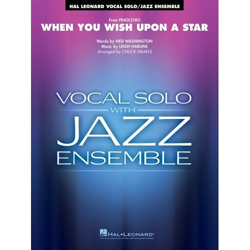 When You Wish Upon A Star Vocal Solo/Jazz Ensemble by Chuck Israels