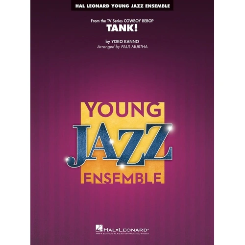 Tank! from Cowboy Bebop - JE3 SC/PTS - Hal Leonard Young Jazz Series