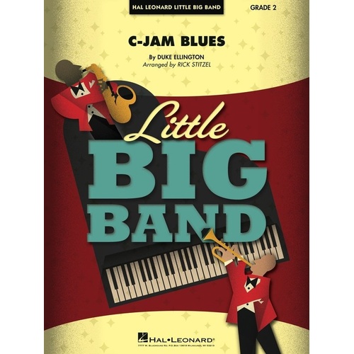 C Jam Blues for Jazz Combo LBBJE2 SC/PTS