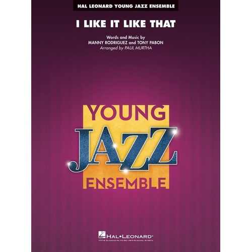 I Like It Like That - Young Jazz Series by Hal Leonard