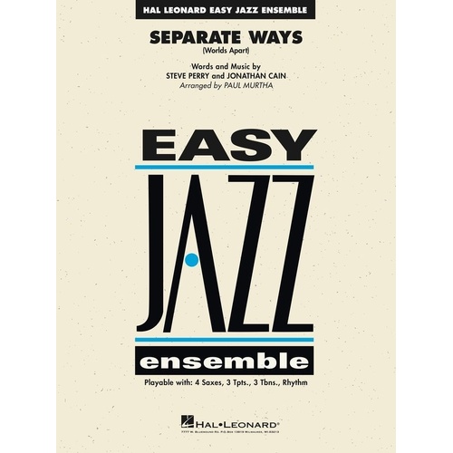 Separate Ways (Worlds Apart) for Jazz Ensemble JE2 SC/PTS