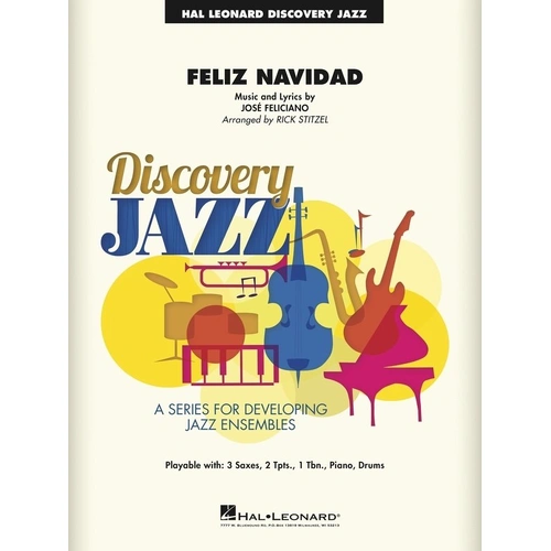 Feliz Navidad for Jazz Ensemble JE1.5 SC/PTS