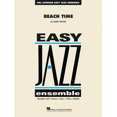 Beach Time for Jazz Ensemble JE2 SC/PTS