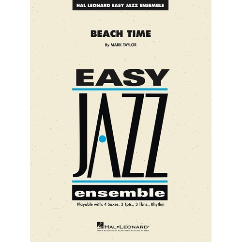 Beach Time for Jazz Ensemble JE2 SC/PTS