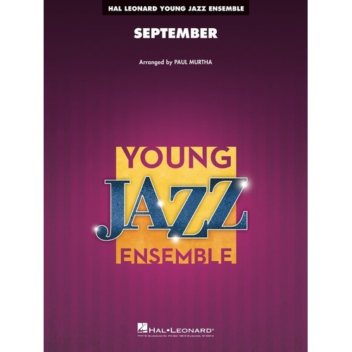 September for Jazz Ensemble JE3 SC/PTS by Hal Leonard, Young Jazz Series, 272 Pages