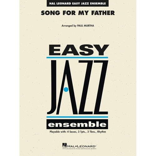 Song for My Father for Jazz Ensemble JE2 SC/PTS