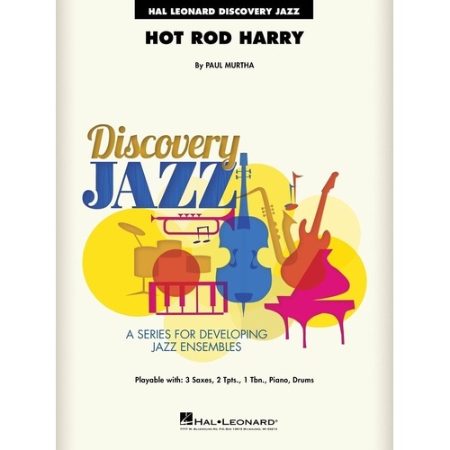 Hot Rod Harry for Jazz Ensemble JE1.5 SC/PTS by Hal Leonard