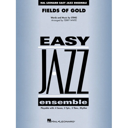 Fields of Gold for Jazz Ensemble JE2 SC/PTS