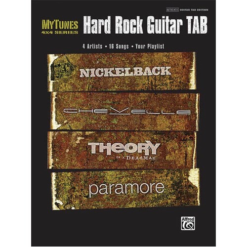 Mytunes Hard Rock Guitar TAB (Softcover Book)